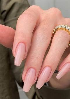 Nude Coffin Acrylic Nails: The Latest Trend In Nail Art