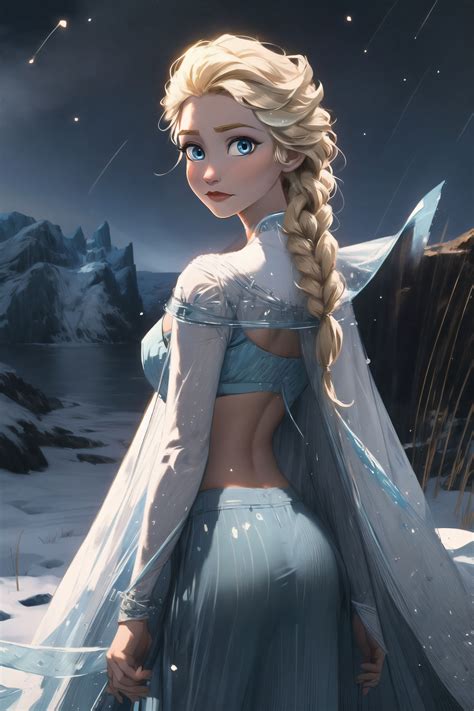 nude elsa