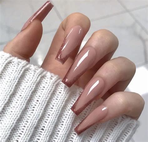 42 Nude ombre nails design for prom nails you'll love! Page 3 of 5