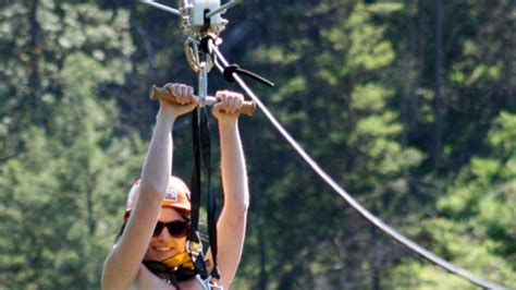 nude zip lining