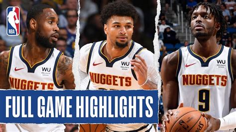 nuggets heat full game highlights