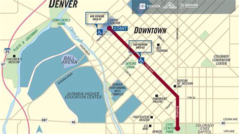 nuggets parade route parking