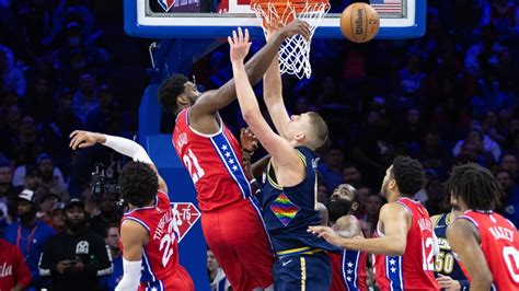 nuggets vs 76ers live stream