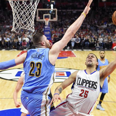 nuggets vs clippers espn