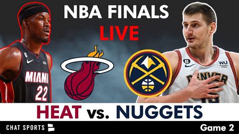nuggets vs heat live game