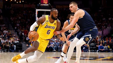 nuggets vs lakers stats 2023