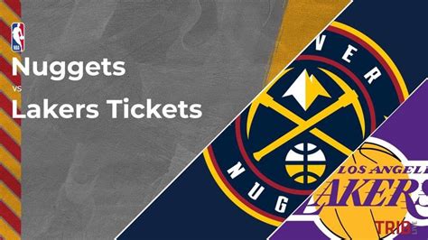 nuggets vs lakers ticket