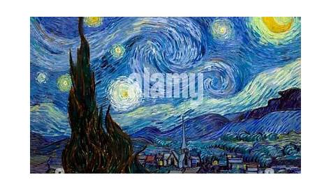 La Nuit Étoilée Vincent Van Gogh 1889 MoMa The Starry