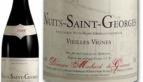 Nuits St Georges Vin Acheter 1er Cru Aux Vignes Rondes