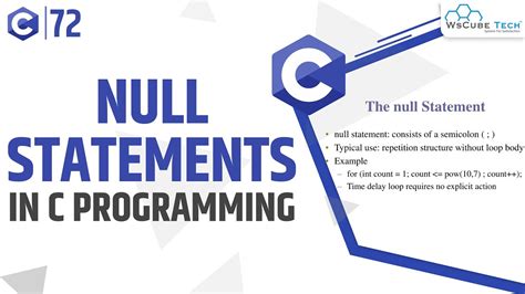 Null For Loop C
