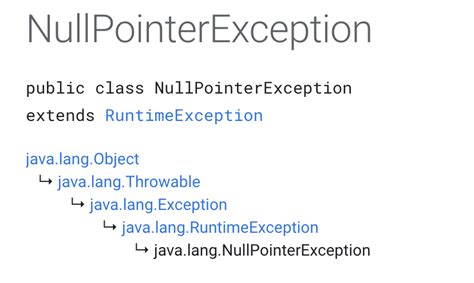 Null Pointer Exception Java Handling