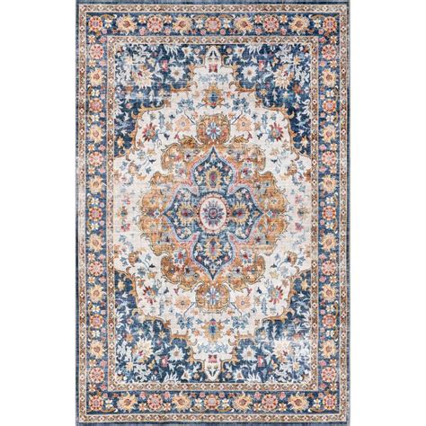 Nuloom Blue Multi Rug