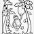 number animal coloring pages