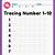 number tracing 1-10 worksheets