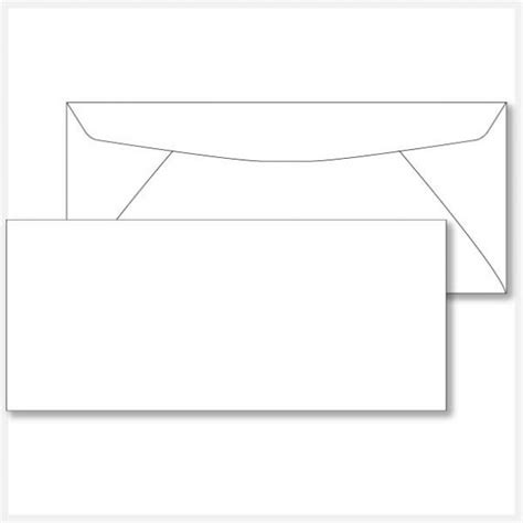 Number 10 Envelope Printable Template