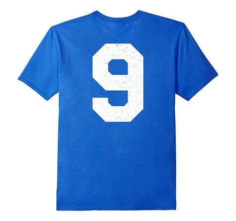 number 9 football shirts