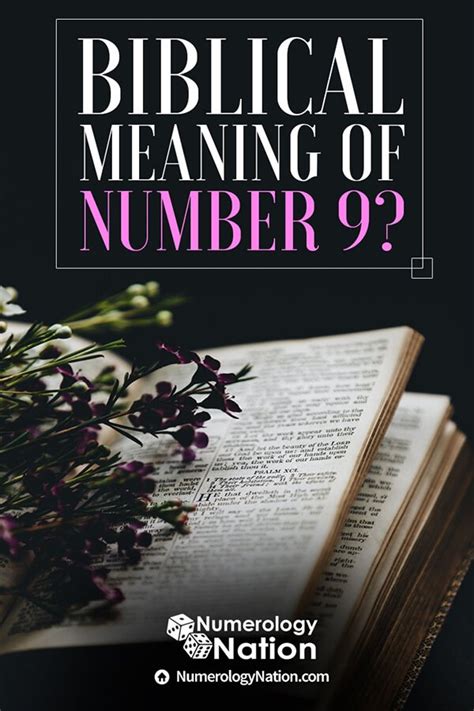 number 9 in the bible meaning