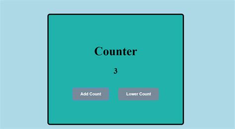 Number Counter Using Javascript