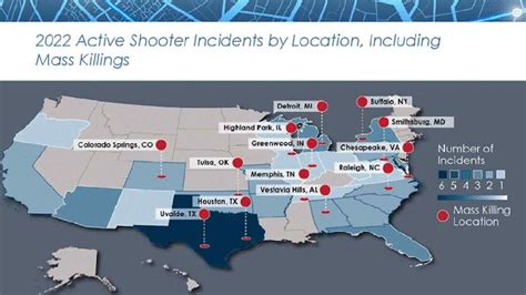 number of active shooter events in 2022