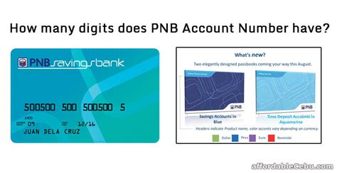 number of digits in pnb account number