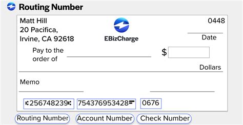 number of digits in routing number