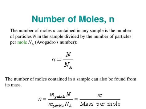 number of moles of gas calculator