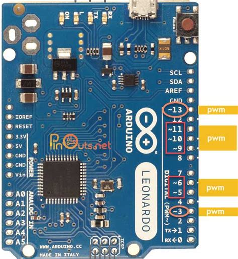 number of pwm pins in arduino uno