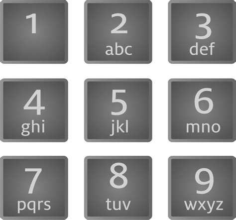 Number Pad Key Codes