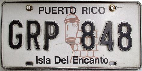 number plate puerto rico