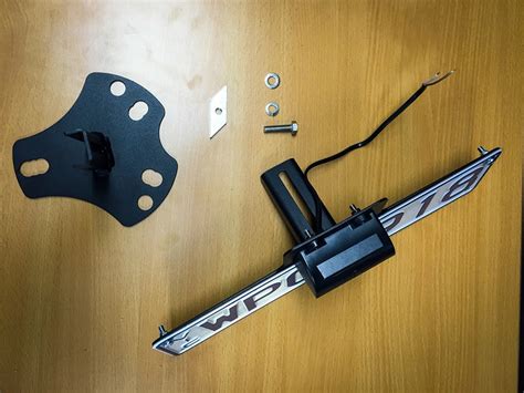 Number Plate Relocation Bracket