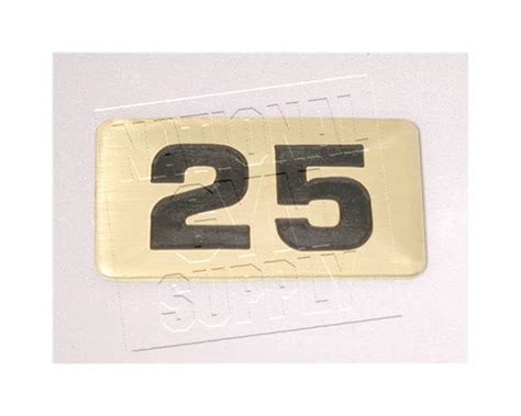 Number Plate Rubber