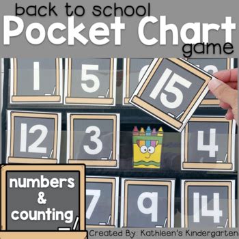 Number Pocket Game Printable