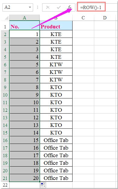 5 Ways Number Rows Excel