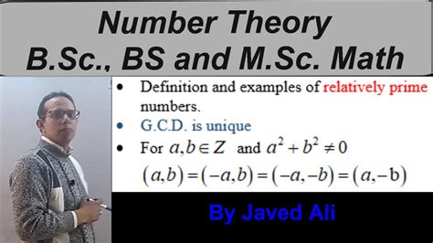 number theory definition and examples