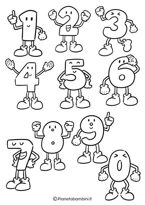 Numeri Da Colorare Pdf