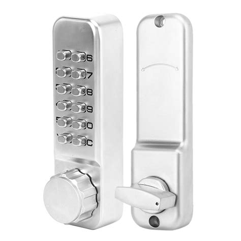 numeric door lock with handle