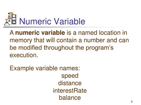 numeric variable examples