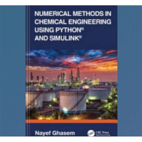 numerical methods in chemical engineering using python and simulink