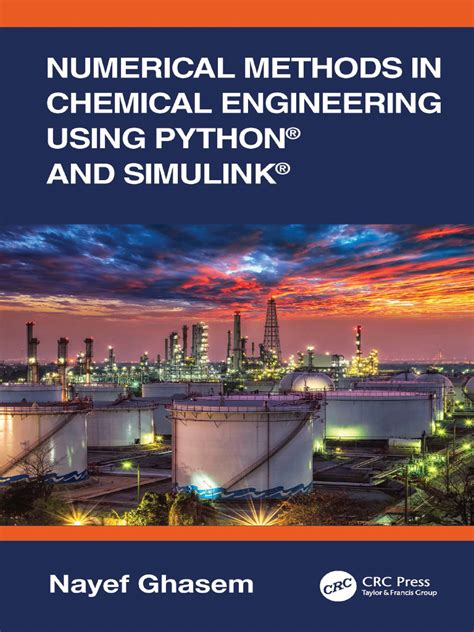 numerical methods in chemical engineering using python and simulink pdf