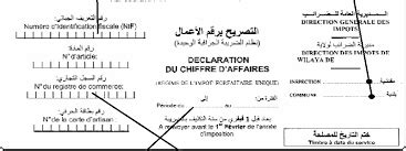 numero article d'imposition algerie