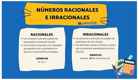 Números racionales e irracionales. Matemáticas 4º de Secundaria