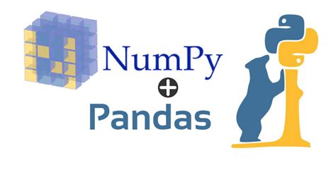 numpy and pandas python