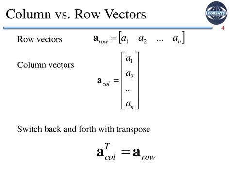 Numpy Column Vs Row Vector