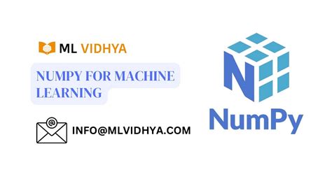 numpy library in python for machine learning