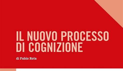 Procedimenti di cognizione - Dispense