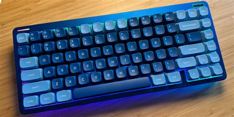 Nuphy Keyboard Blue Light Blinking