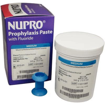 Nupro Prophy Paste With Fluoride Sds