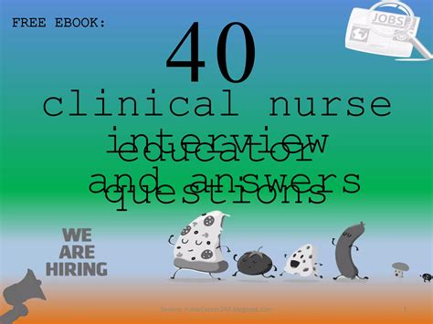 nurse educator interview questions and answers pdf