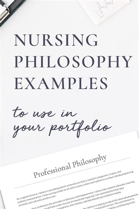 5 Nurse Philosophy Examples