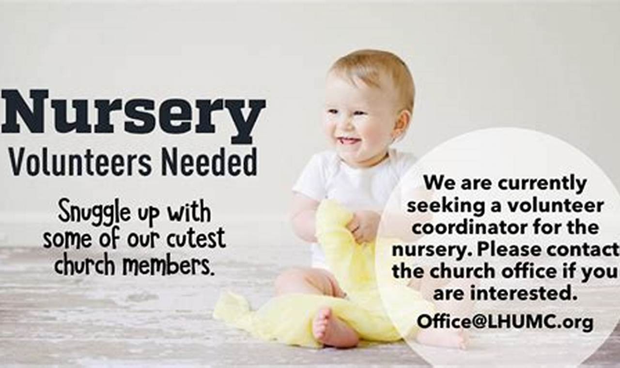 The Enchanting World of Nursery Volunteers: Nurturing Young Minds and Growing Futures
